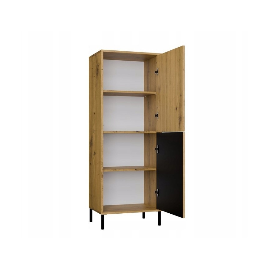 KAMARO 2DK SLIM/GŁ OAK ARTISAN PARDARE RACKAS – 4