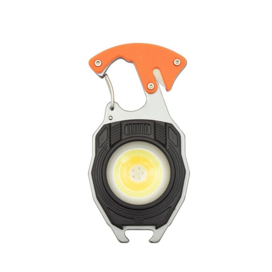 Rescue JS-Tactical Emergency and Tactical Keychain with LED Flashlight