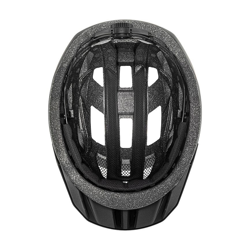 Шлем для велосипедистов UVEX I-vo 2 60-64 см, черный матовый – 4
