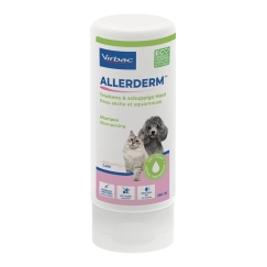 VIRBAC Allerderm шампунь для собак и котов для сухой и шелушащейся кожи - 250 мл