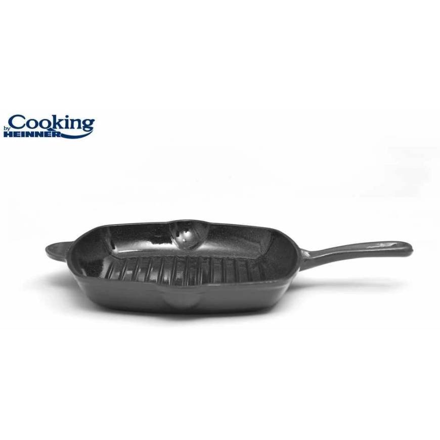 EMALOIDUN GRILLAUSPAN 26,5 X 4,5 CM, MARMORIHARMAA, "COOKING BY HEINNER"