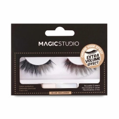 Magic Studio Powerful Cosmetics Vegan Extra Volume Effect dirbtinės blakstienos 1 vnt