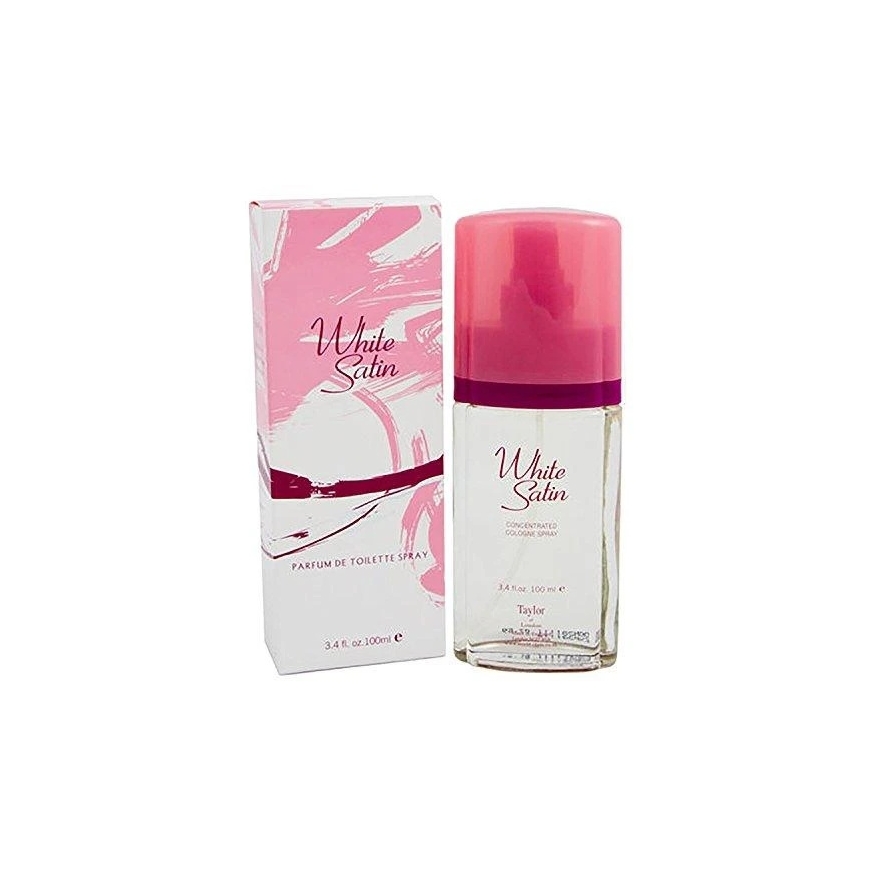 Taylor of London Baltas Satin EDT tualetē ūdens sievietēm, 100 ml
