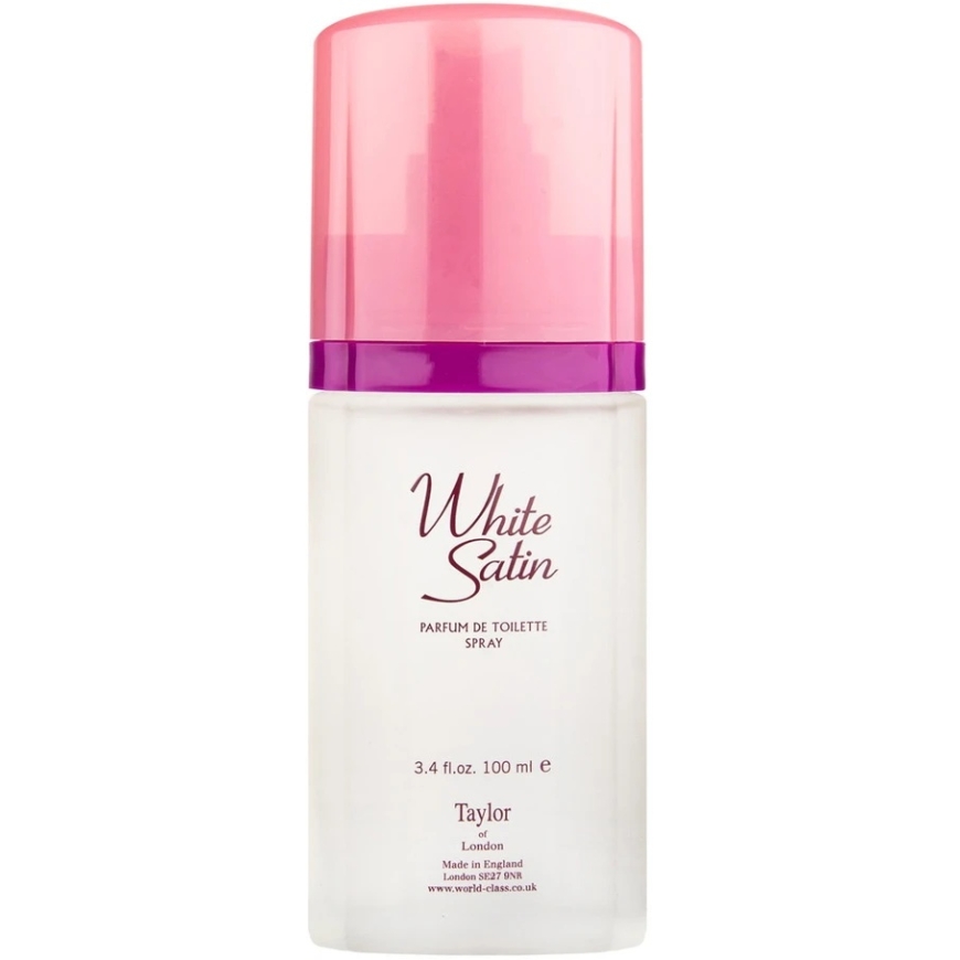 Taylor of London Baltas Satin EDT tualetē ūdens sievietēm, 100 ml – 5