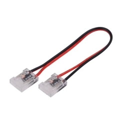 V-tac Transparent Connector for High-Density or 10mm LED COB Strips, 5A, 0-36V, IP20