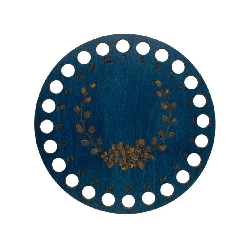 Kind Fox от Wizardi Сяргей Аусіанікаў индивидуальная деятельность по сертификату № 1130904 Органайзер для пряжи Mouliné. Синий K – 2