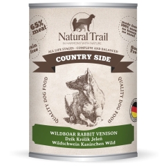 NATURAL TRAIL Country Side - wet dog food - 800g