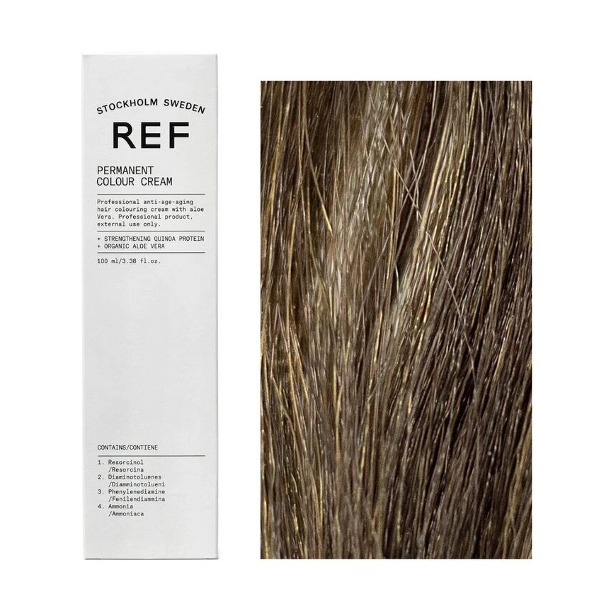 Ref Stockholm REF Permanent Colour Vegan Permanent Hair Dye 7.23 Walnut, 100 ml – 3