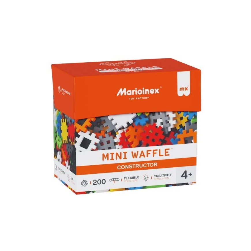Marioinex Мини Вафельные Конструкторы, 200 деталей