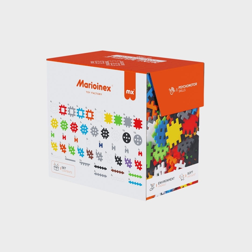Marioinex Mini Waffle Building Blocks, 200 pieces – 4