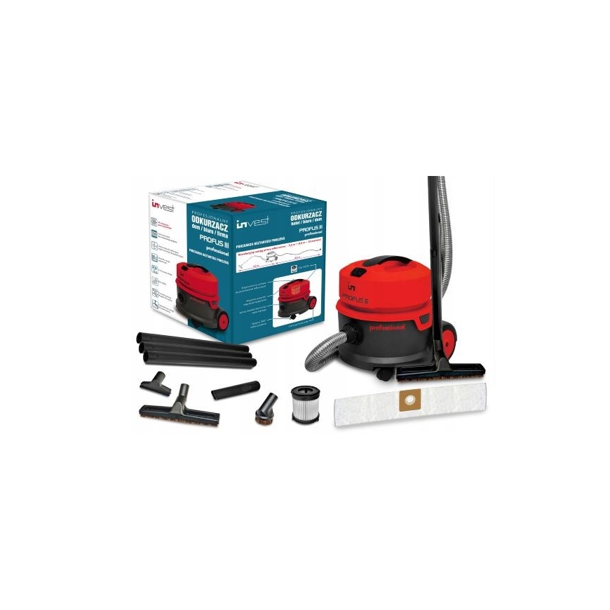 Industrial vacuum cleaner 1200 W PROFUS III INVEST – 2