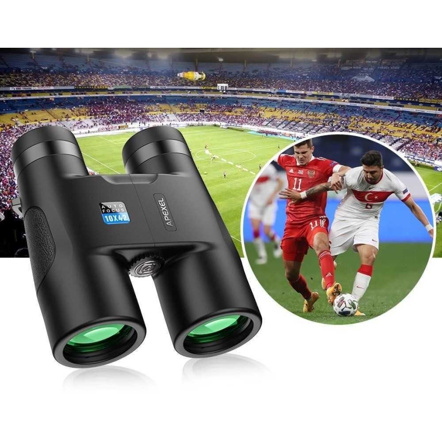 Apexel Auto Focus 10x42 Black – 3