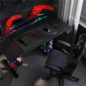 Huzaro Hero 8.7 RGB Elektriskais spēļu galda – Melns Huzaro Hero 8.7 RGB Elektriskais spēļu galda – Melns