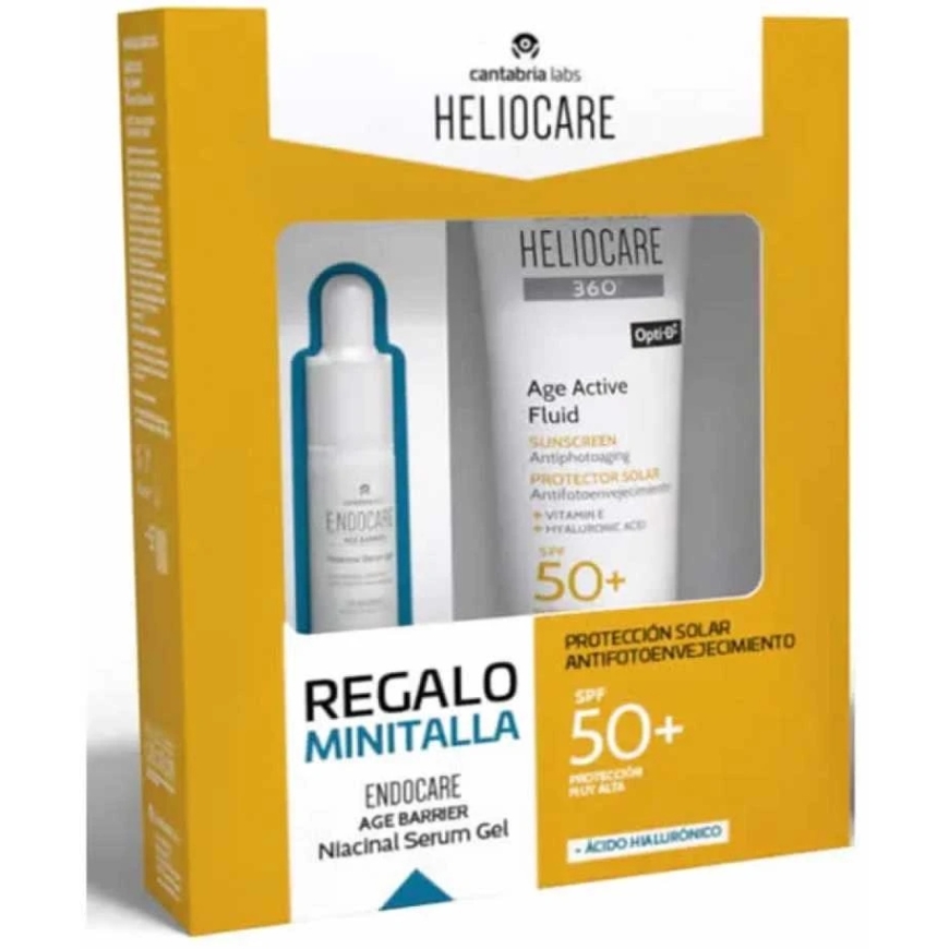 "Heliocare Age Active" sunscreen fluid SPF50+, 50 ml set, 2 pcs.