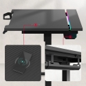 Huzaro Hero 8.7 RGB Electric Gaming Desk – Black Huzaro Hero 8.7 RGB Electric Gaming Desk – Black