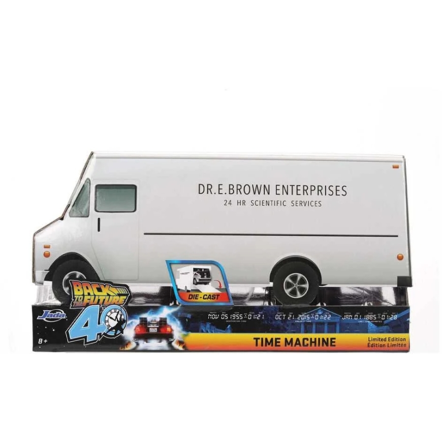 Jada Toys Back to the Future 40th Anniversary Time Machine Hollywood Rides DeLorean replica – 2