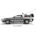 Jada Toys Paluu Tulevaisuuteen 40-vuotisjuhlan Ajan Kone Hollywood Rides DeLorean replika