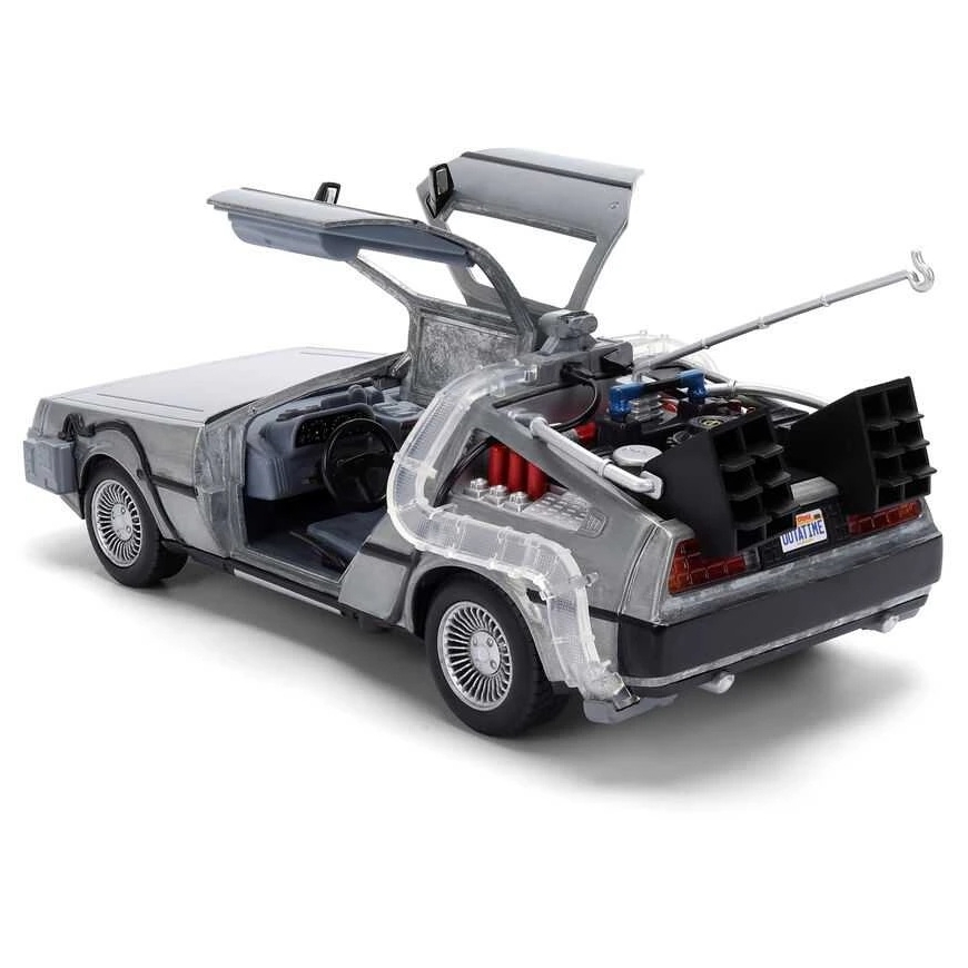 Jada Toys Возвращение в будущее 40-е годовщина Реплика машины времени Hollywood Rides DeLorean – 4