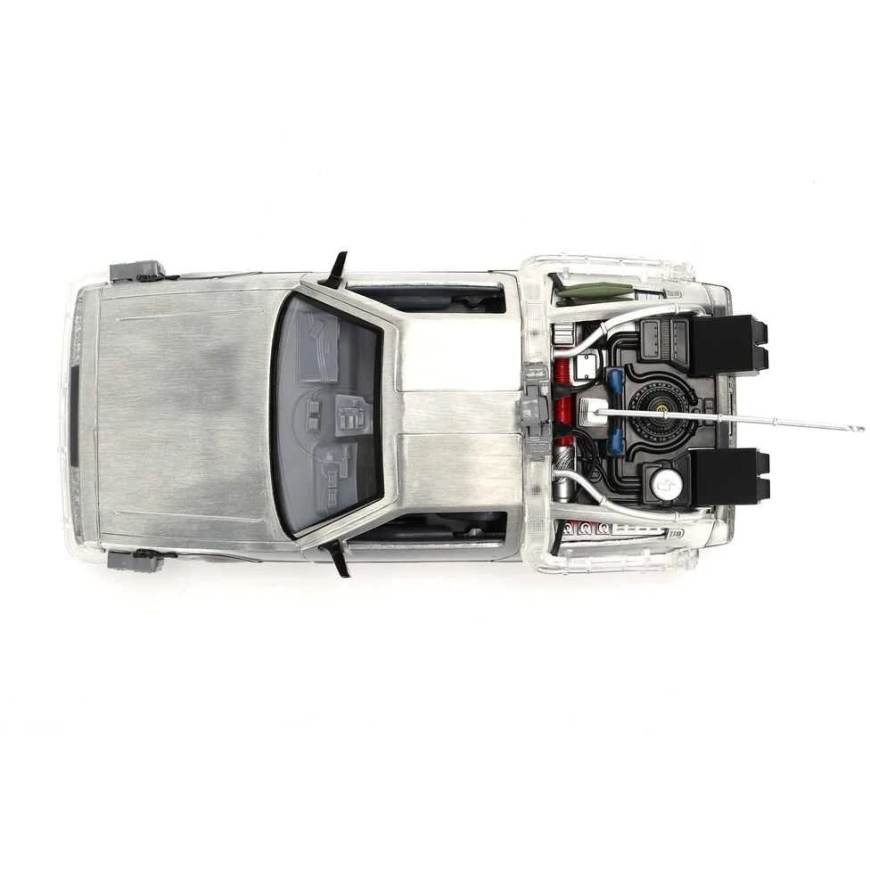 Jada Toys Tagasi Tulevikku 40. aastapäeva Aja Masin Hollywood Rides DeLorean replika – 5