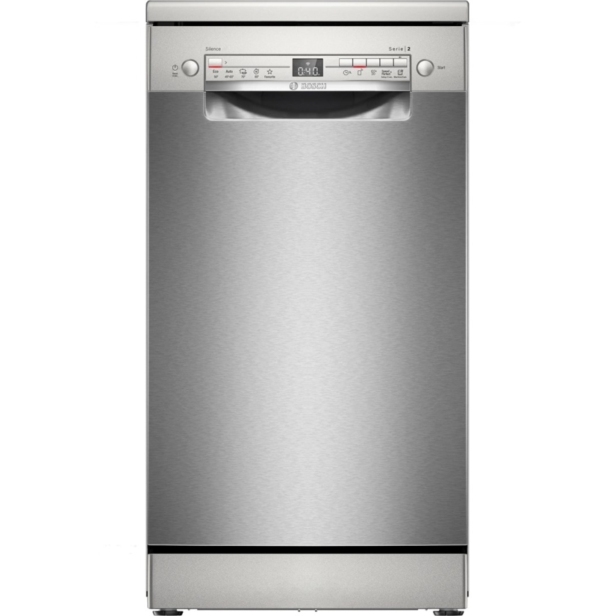 Bosch SPS2HKI02E vapaasti seisova astianpesukone 45 cm Harjattu teräs