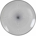 Plate Homla NAVIA Juodas, 27 cm