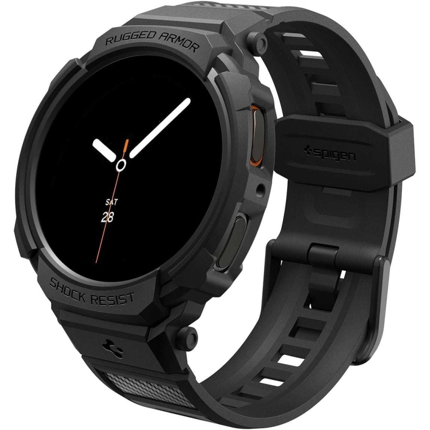 Spigen Rugged Armor Pro Samsung Galaxy Watch 8 40mm Matte Black – 2