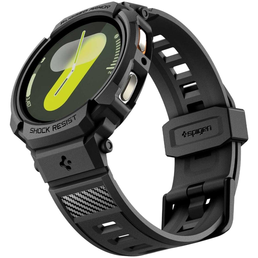 Spigen Rugged Armor Pro Samsung Galaxy Watch 8 40mm Matte Black – 3