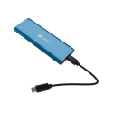 NATEC RHINO M.2 NVME LITE ULKOINEN SSD-KOTELLO USB-C 3.2 GEN 2 HORISONSIN SININEN