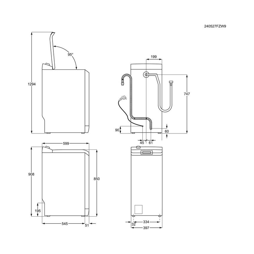 Veļas mazgājamā mašīna Electrolux EW6T5372P – 4