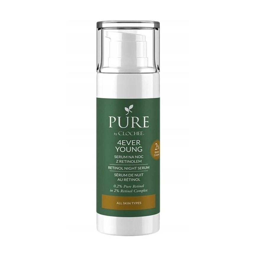 CLOCHEE_Pure by Clochee 4Ever Young Nakts serums pret gruntimm, 30 ml