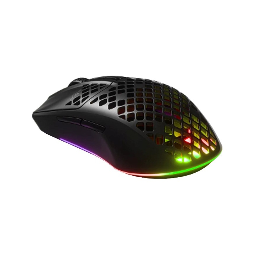 SteelSeries Aerox 3 Wireless - 18000 CPI optinen pelihiiri - KUNNOSTETTU (Onyx)