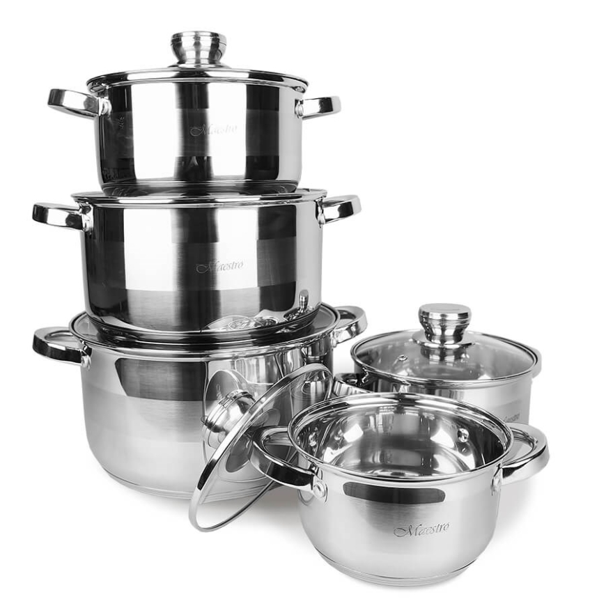 Kööginõude komplekt MAESTRO MR-2220-10 10 eset