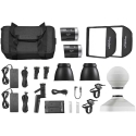 Apšvietimo Įranga - Godox ML30Bi Duo LED Light Kit (COB, 2800K-6500K, TLCI 96+) Apšvietimo Įranga - Godox ML30Bi Duo LED Light Kit (COB, 2800K-6500K, TLCI 96+)