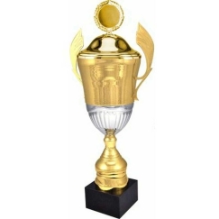 Tryumf Metal Cup Gold with Lid 4128/AP