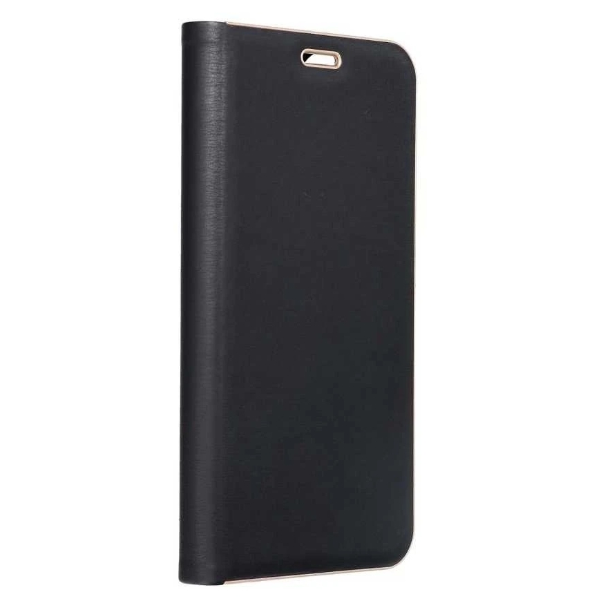 Forcell Oem LUNA Book Kott Gold Samsung Galaxy S21 must värv