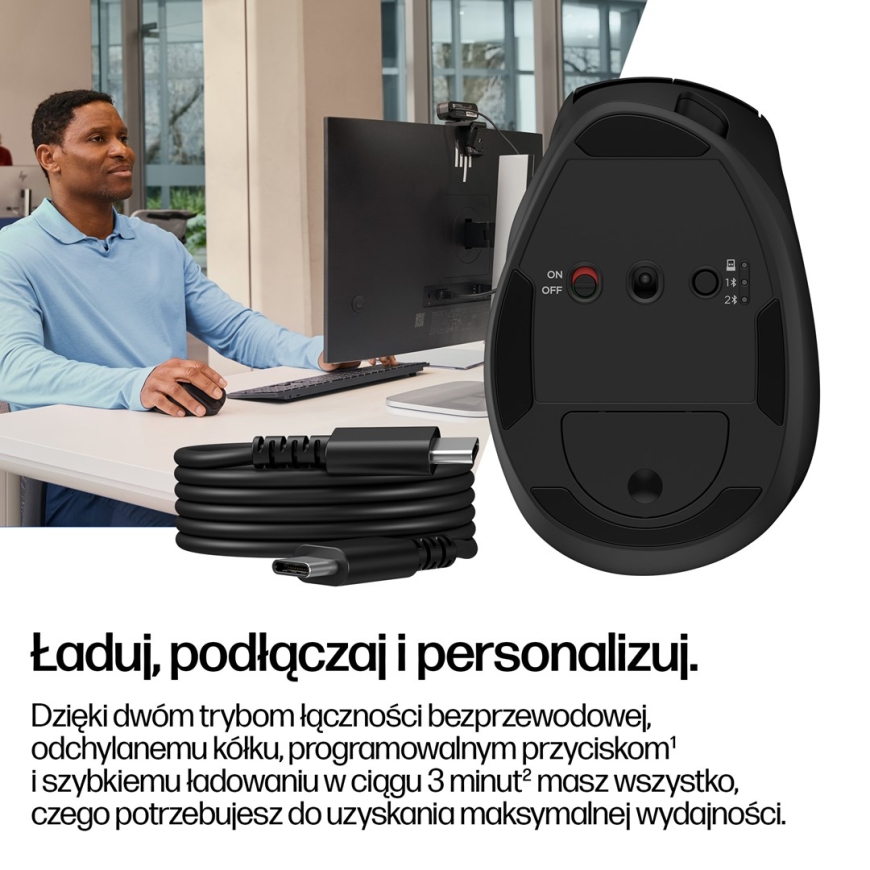 HP Tilt Ergonominen Hiiri 720M – 2