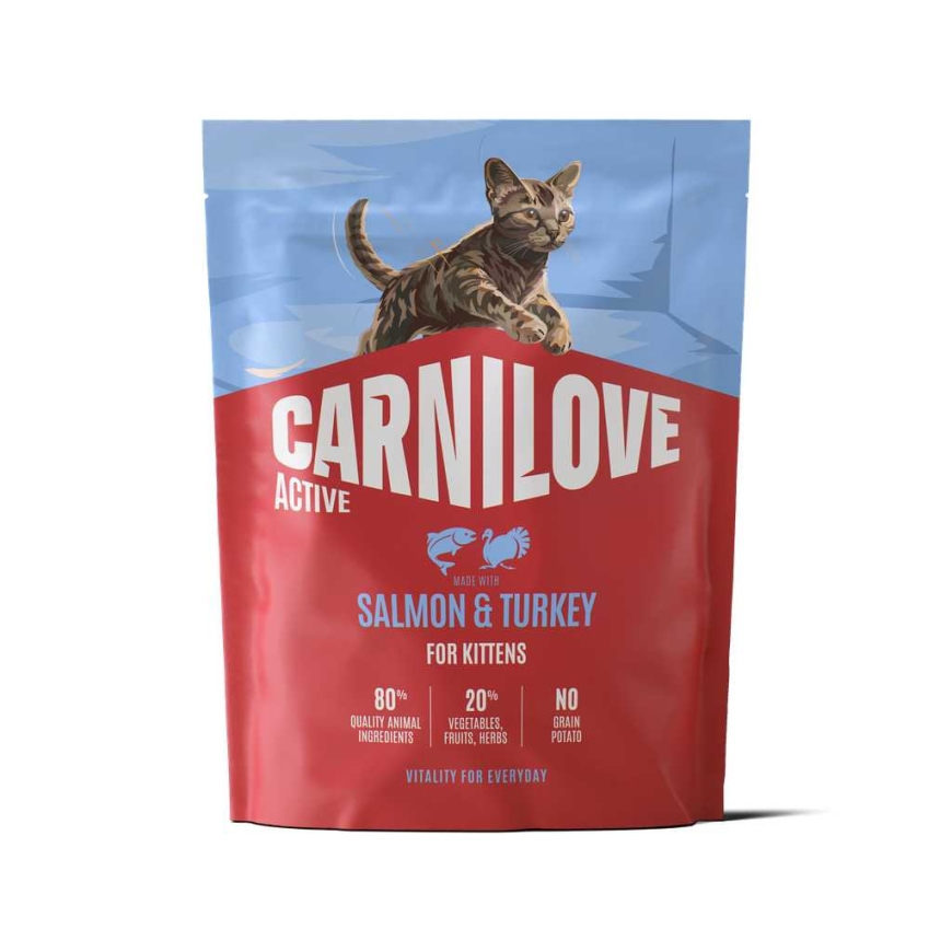 CARNILOVE Carnilove Cat Active Kitten Lasis un Turcija 0,4 kg