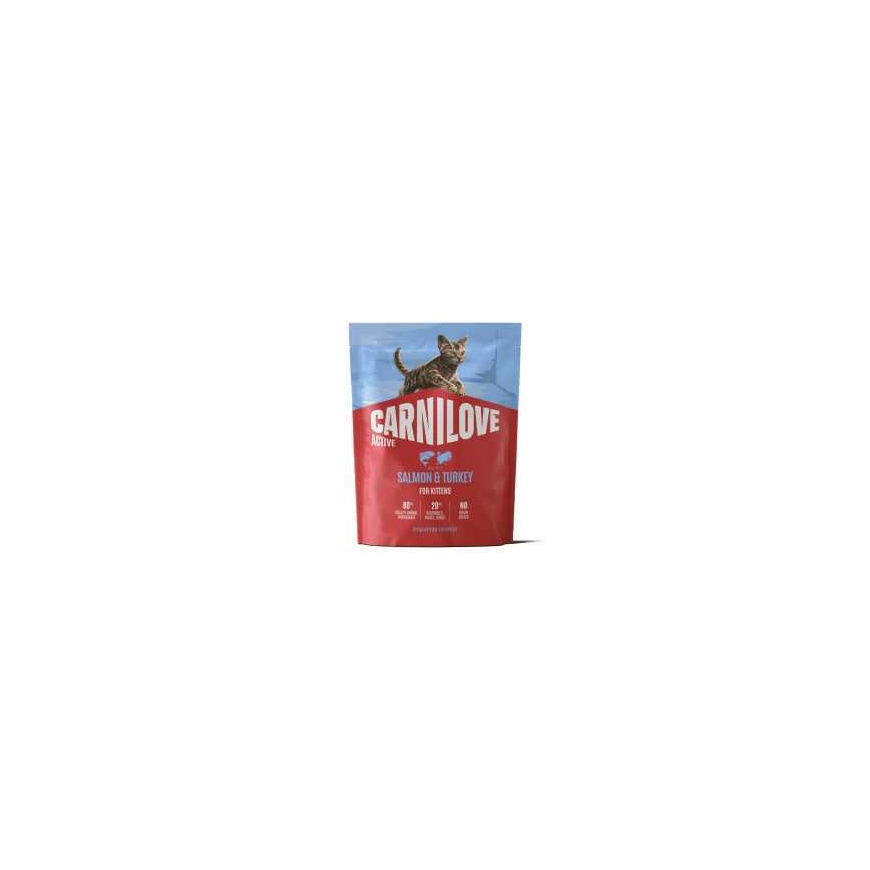 CARNILOVE Carnilove Cat Active Kitten Лосось и Индейка 0,4 кг – 2