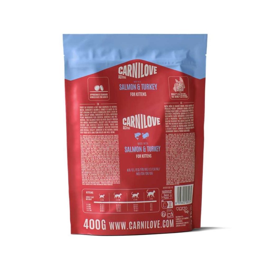 CARNILOVE Carnilove Cat Active Kitten Lasis un Turcija 0,4 kg – 3