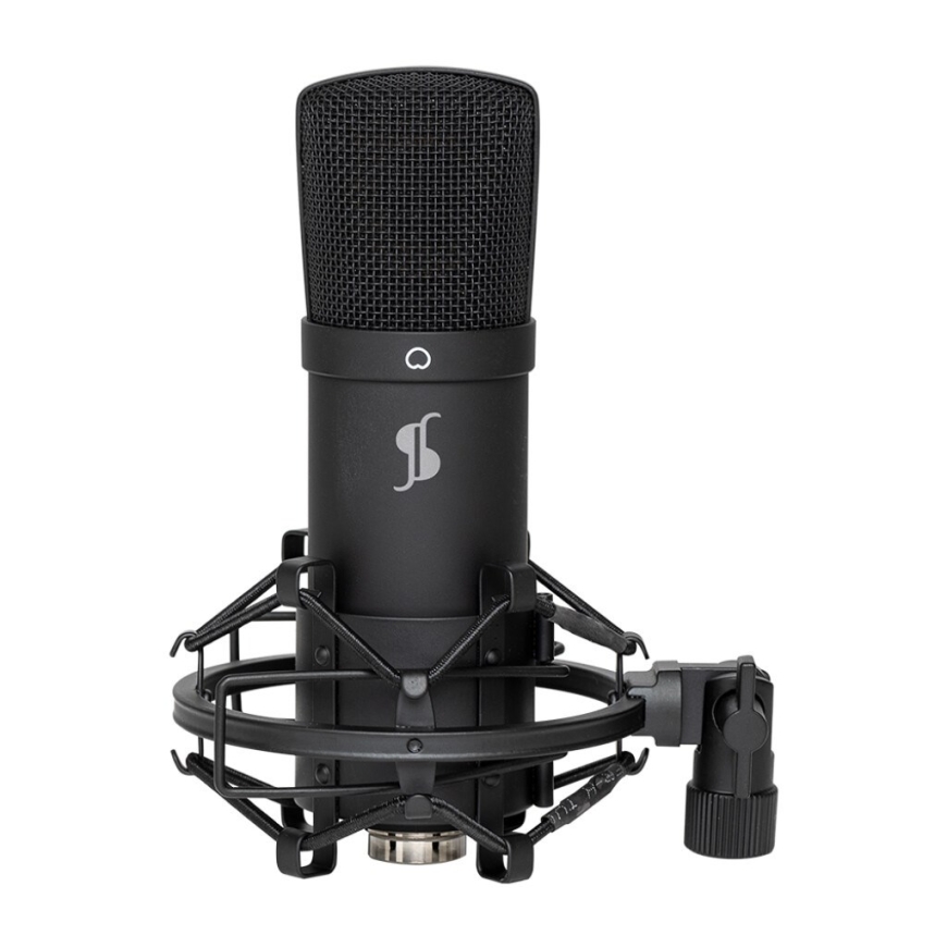 STAGG SUM45 Set - USB-mikrofoni setti, joka sisältää mikrofonin, jalustan, tärinätuen, pop-filtterin ja USB-kaapelin – 2