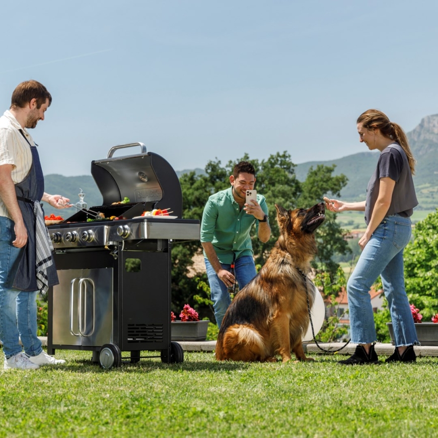 Black+Decker BXOG12950E gāzes grils, 3 degļi – 3