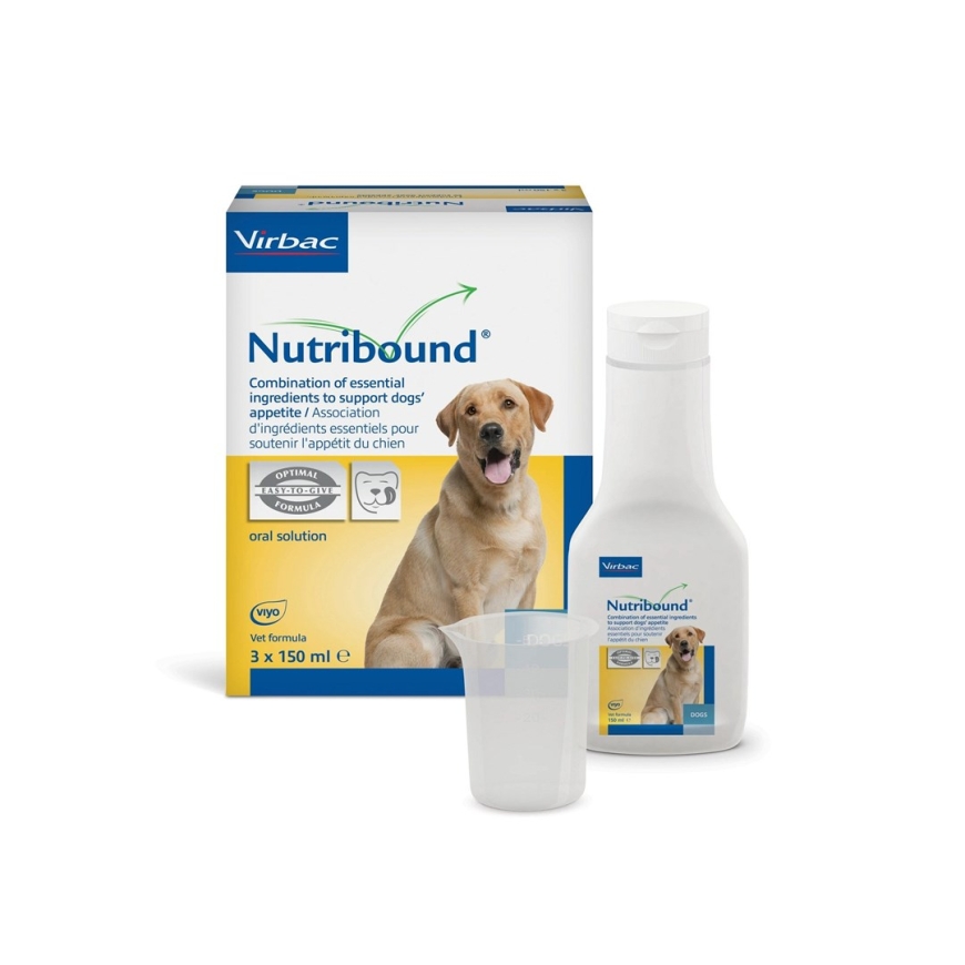 VIRBAC Nutribound Convalescence - papildinājumi suņiem - 3x150ml