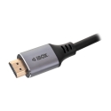 IBox ITVFMHD012 HDMI to HDMI 4K pikenduskabel, kuldne pistik, 2 m