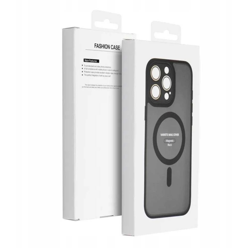 Кейс Oem VARIETE MAG COVER, совместимый с MagSafe для Samsung Galaxy A26 черного цвета – 4