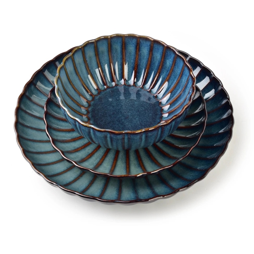 Affek Design EVIE DARK Deserta šķīvis 20,5x3cm – 3