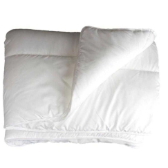 Douceur d`Interieur Mikrofiberi teki peod Confort Valge 140 x 200 cm