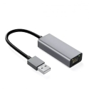 IBox IAARJ alumiinium RJ45 kuni USB Type-A adapter 10/100/1000 Mb/s IBox IAARJ alumiinium RJ45 kuni USB Type-A adapter 10/100/1000 Mb/s