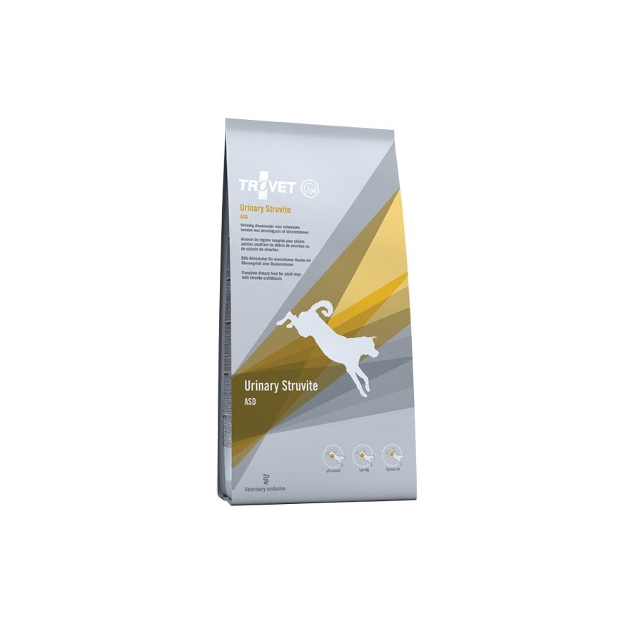 TROVET Urinary Struvite ASD - sausa šunų maistas - 3 kg