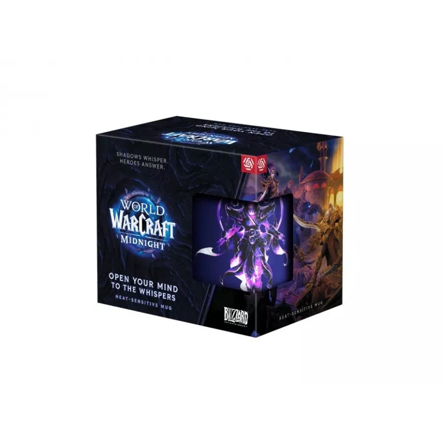 Heat Reveal Mug Good Loot World of Warcraft - Midnight 480 ml Blue