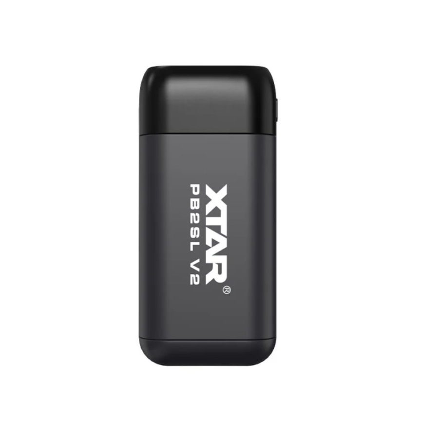 Įkroviklis / power bank baterijos Li-ion 18650 / 20700 / 21700 Xtar PB2SL V2 juodas